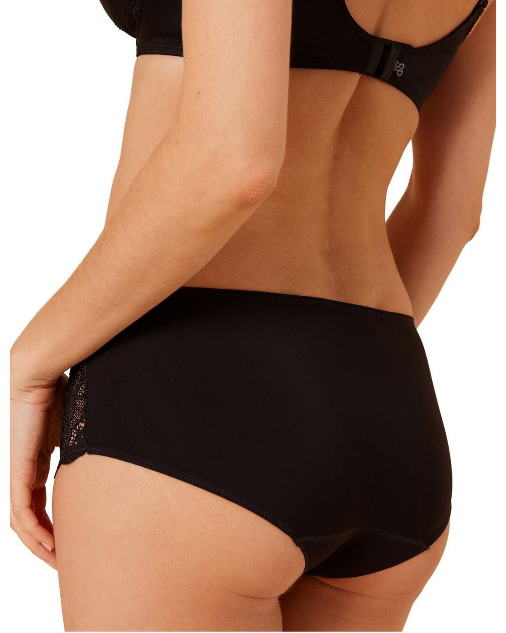 Simone Perele Black Caresse Deep Brief