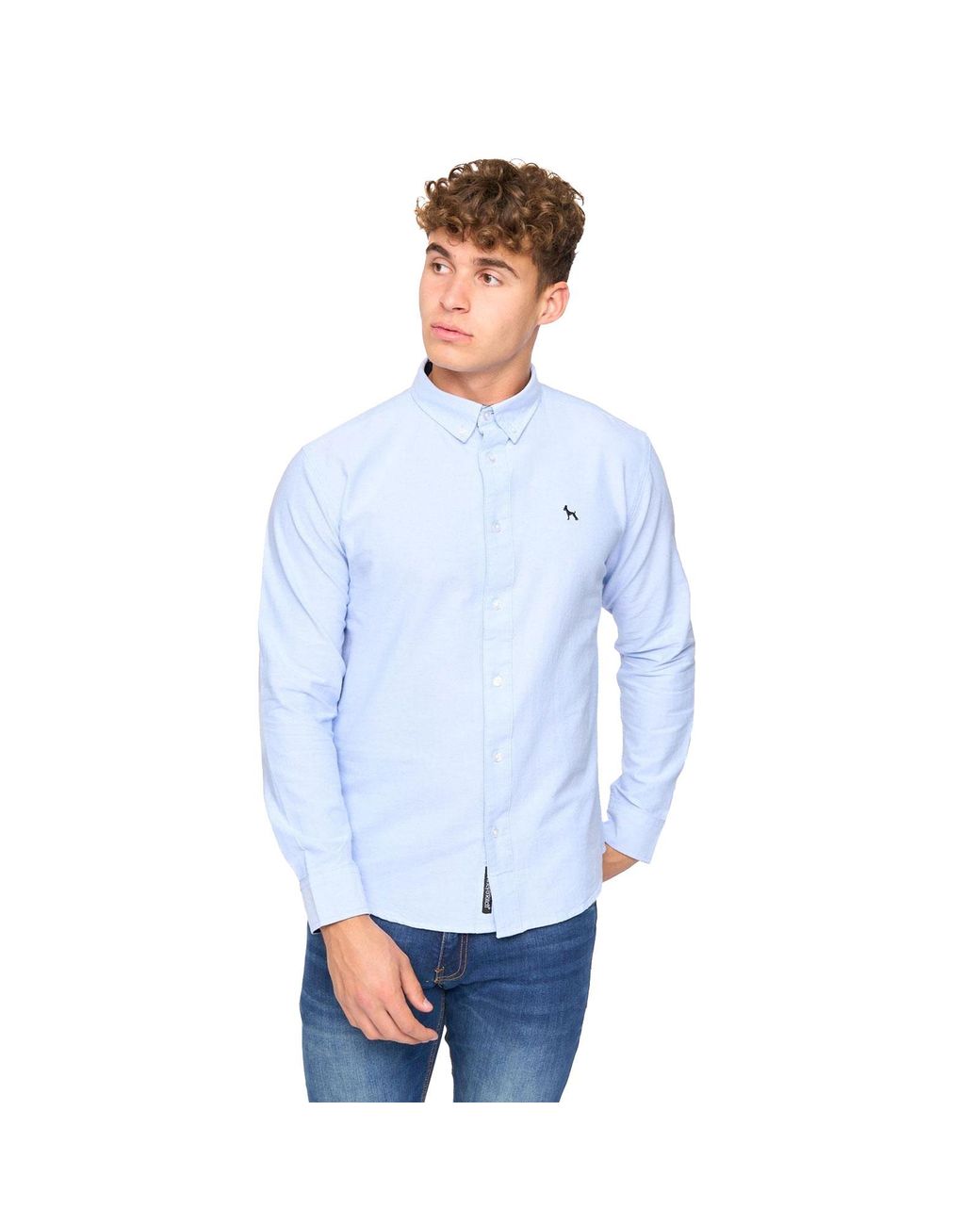 Bewley & Ritch Blue Chatmen Slim Fit Shirt for men