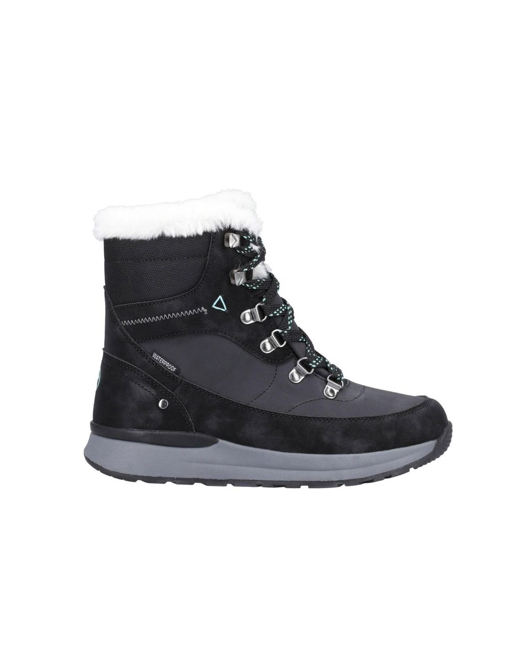 Cotswold Black Sheephouse Memory Foam Boots