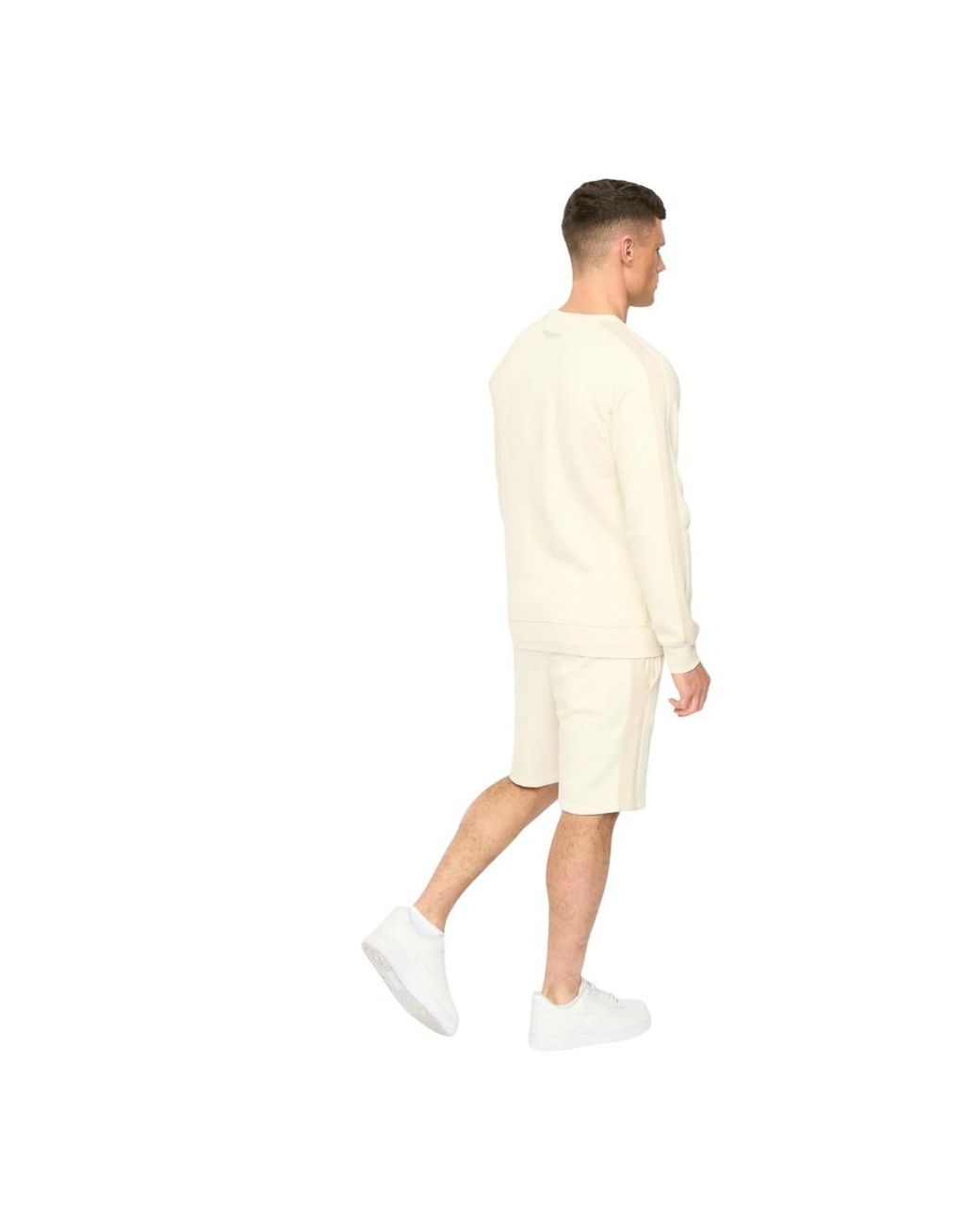 Crosshatch Natural Cresswill Sweatshirt (Neutral) for men