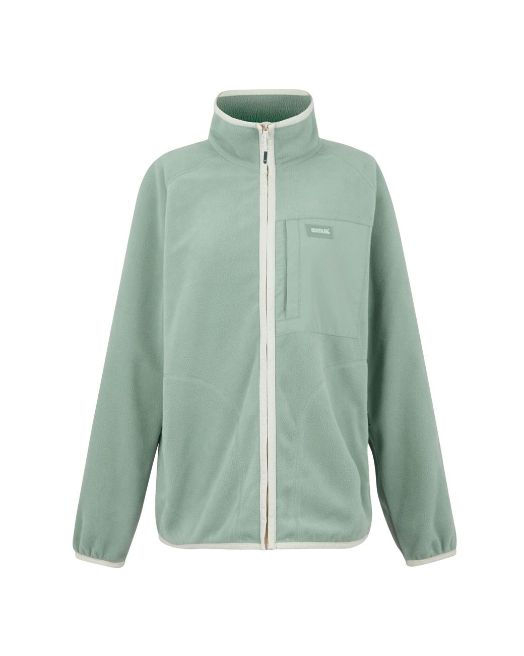 Regatta Green Ladies Lilana Full Zip Fleece Jacket (Glacier/Light Vanilla)