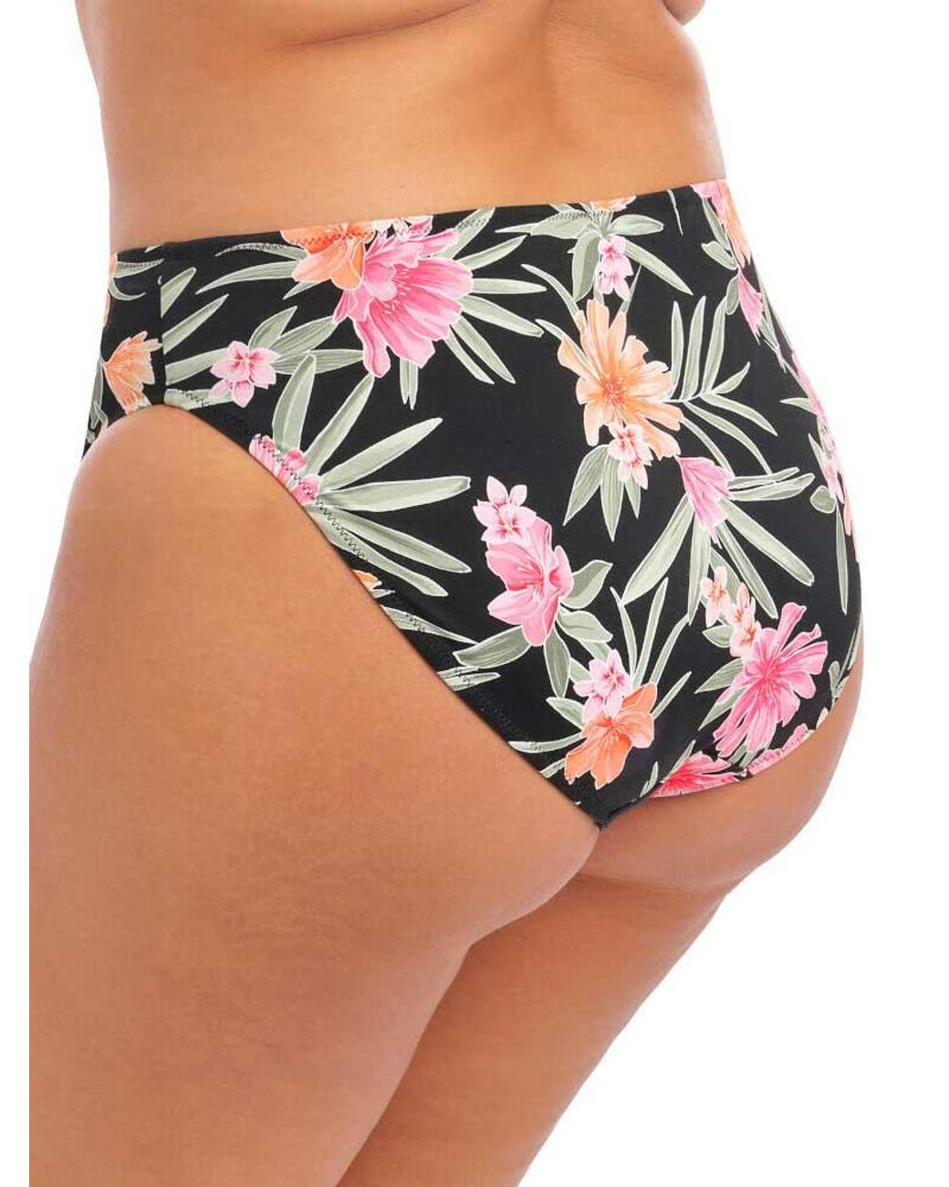 Elomi Black Dark Tropics Bikini Brief