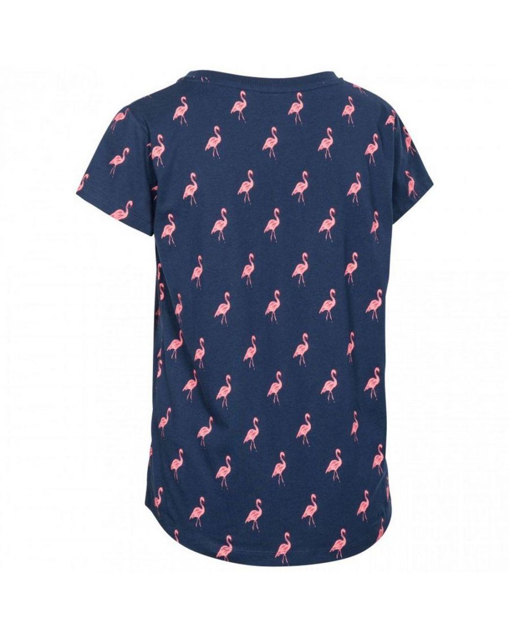 Trespass Blue Carolyn Short Sleeved Patterned T Shirt