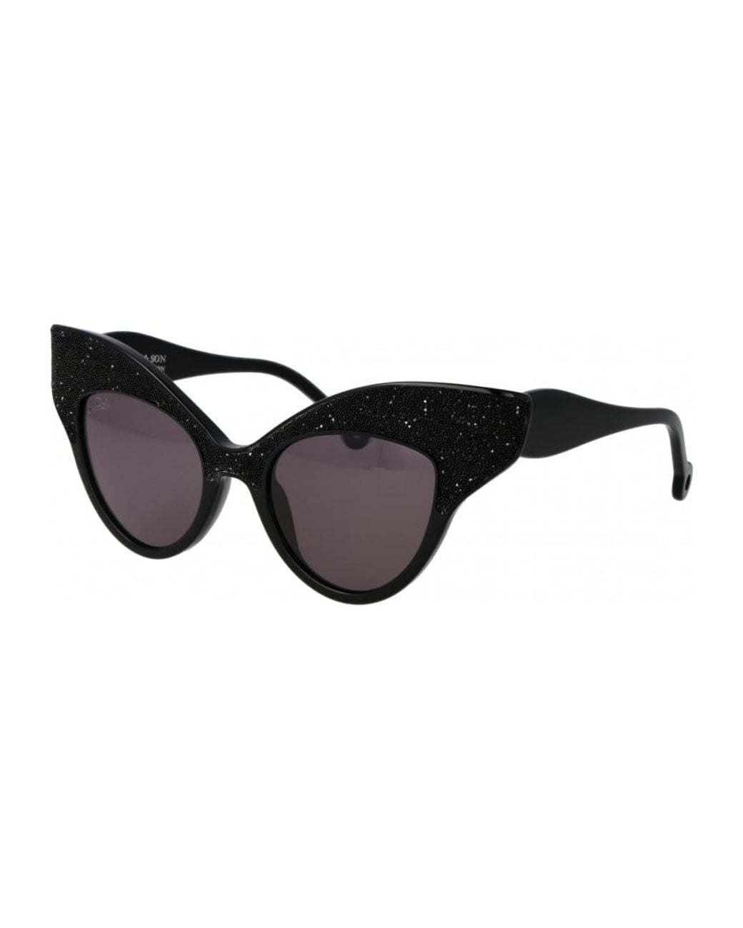 Hally & Son Black Hs940S03 5003 50 3 Sunglasses