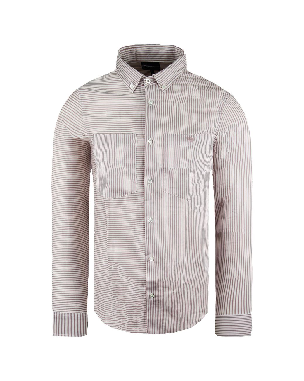ARMANI EXCHANGE Gray Emporio Regular Fit Oxford Shirt for men