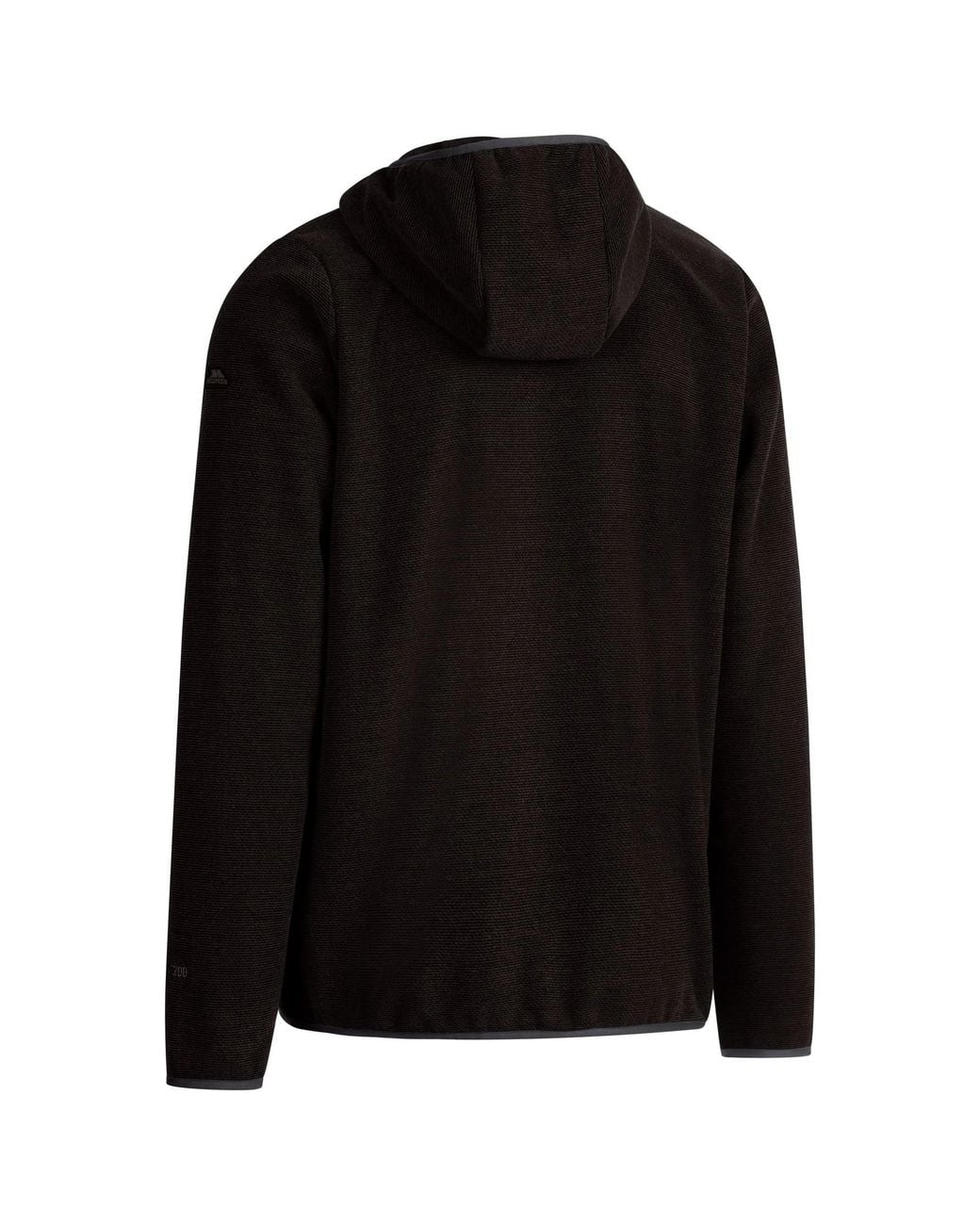 Trespass Black Brian At200 Full Zip Fleece Jacket for men