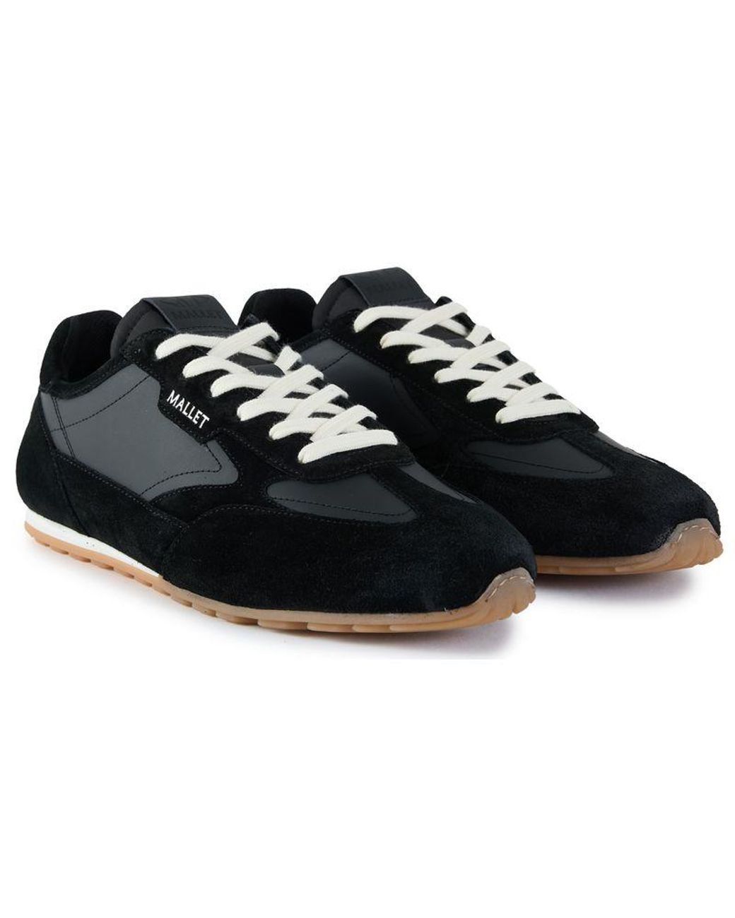 Mallet Black Penn Trainers for men