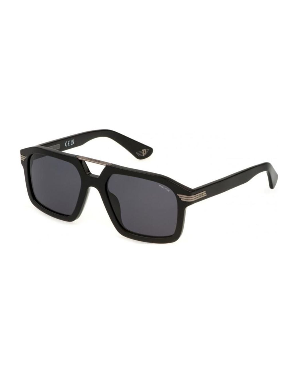 Police Black Splp28 56 0700 Sunglasses for men