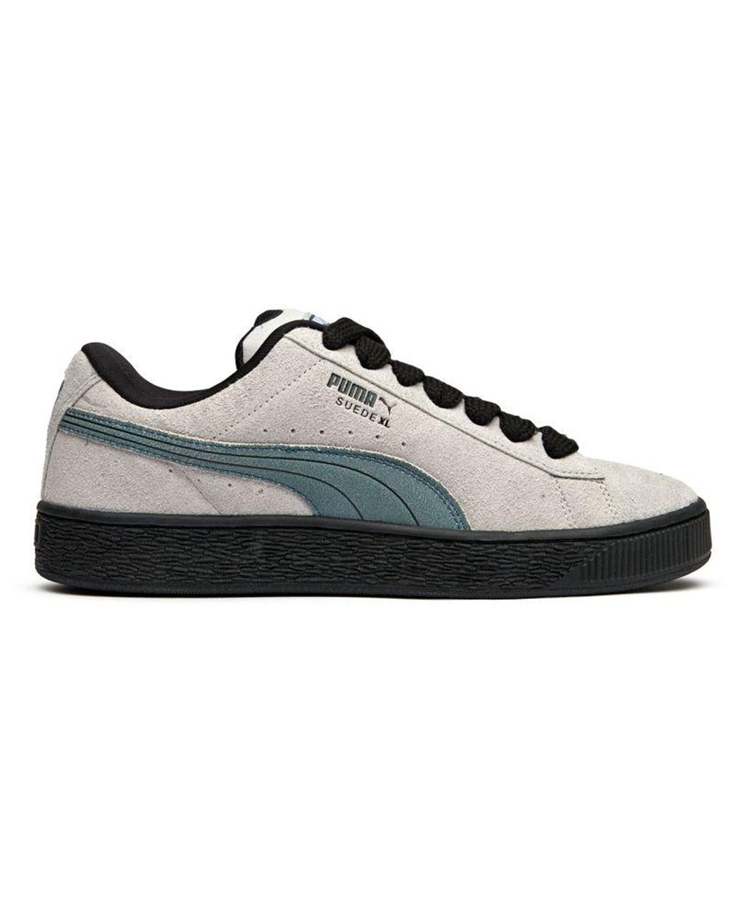 PUMA Black Suede Xl Trainers for men