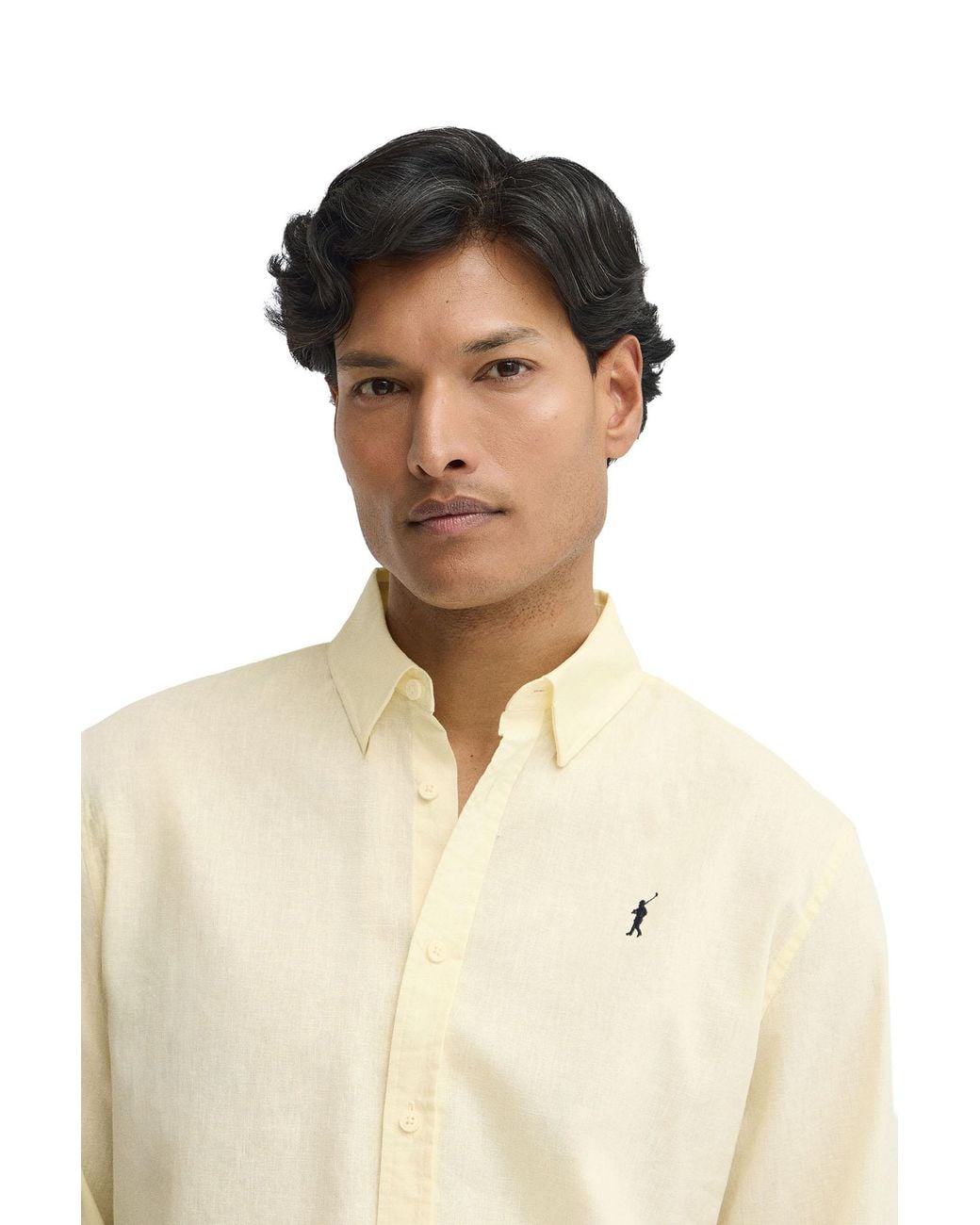 POLO CLUB Natural Long Sleeve Regular Fit Shirt Shirt-L-S23 for men