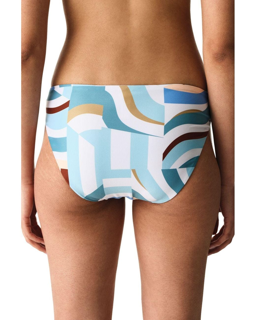 Penti Blue Lisandra Side Mid-Waist Bikini Bottom