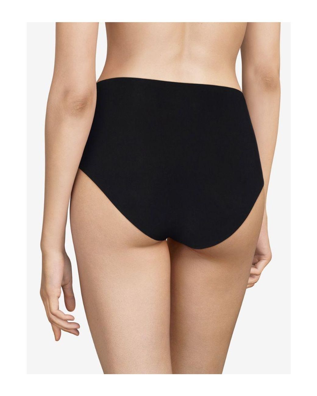 Chantelle Black Soft Stretch High Waist Brief