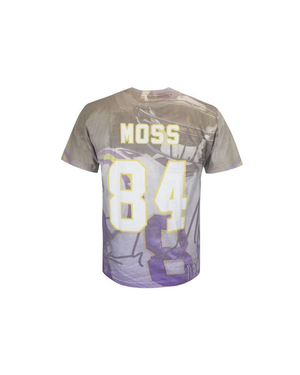 Mitchell & Ness Gray City Pride Randy Moss Minnesota Vikings T-Shirt for men