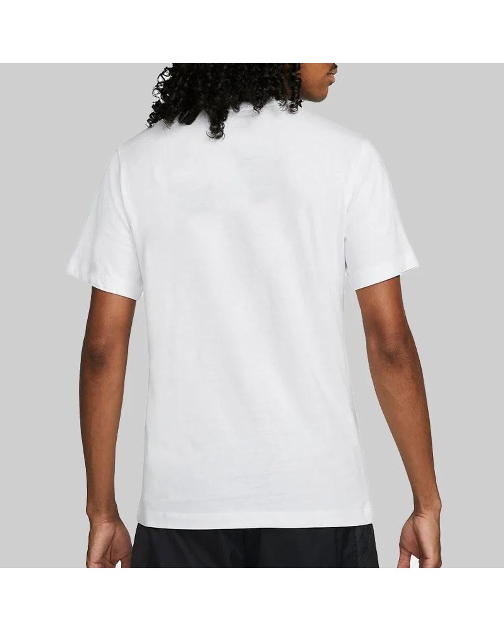 Nike White Air Max Graphic T Shirt Cotton for men