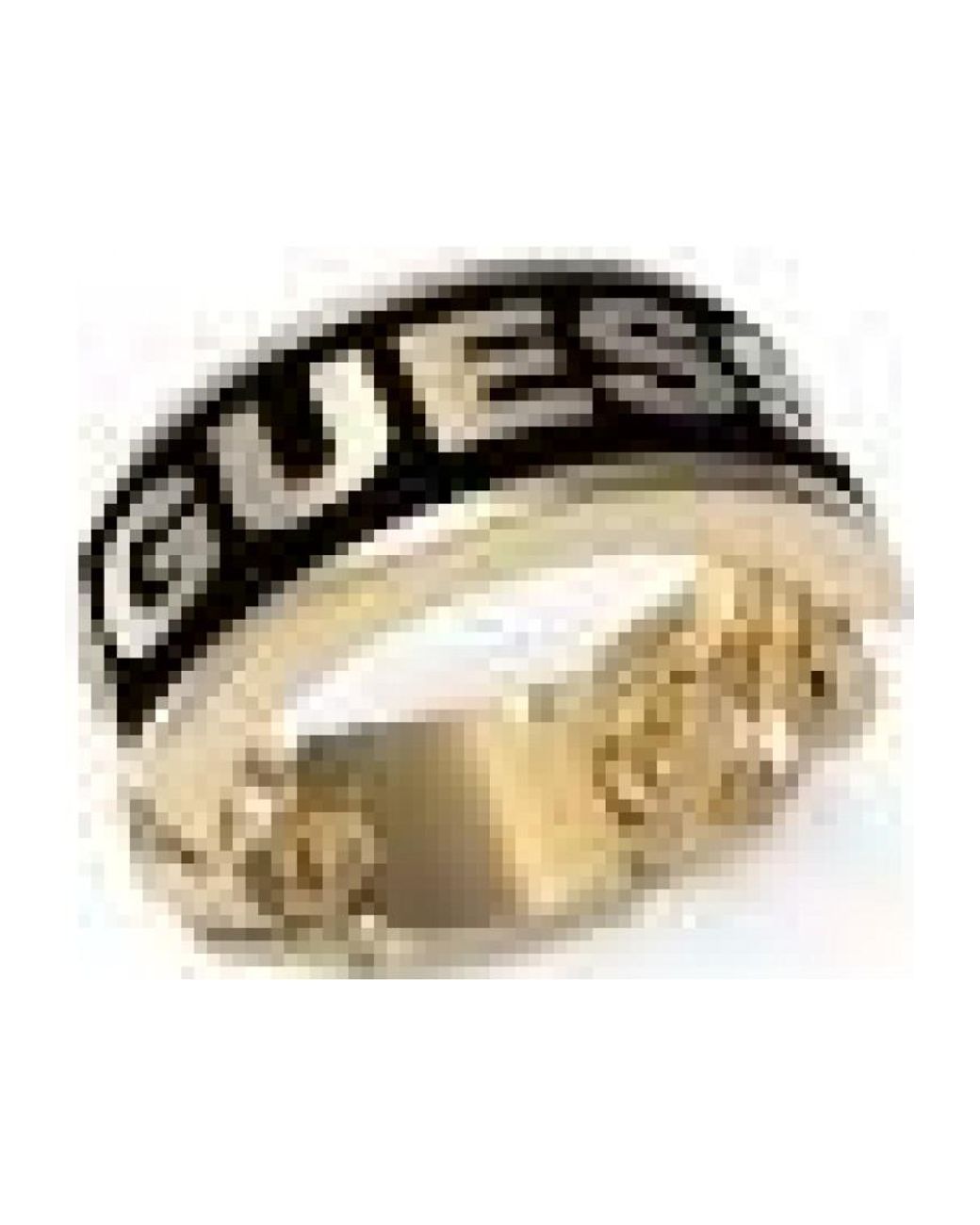 Guess Black Juxr03003Jwygbk66 Ring for men
