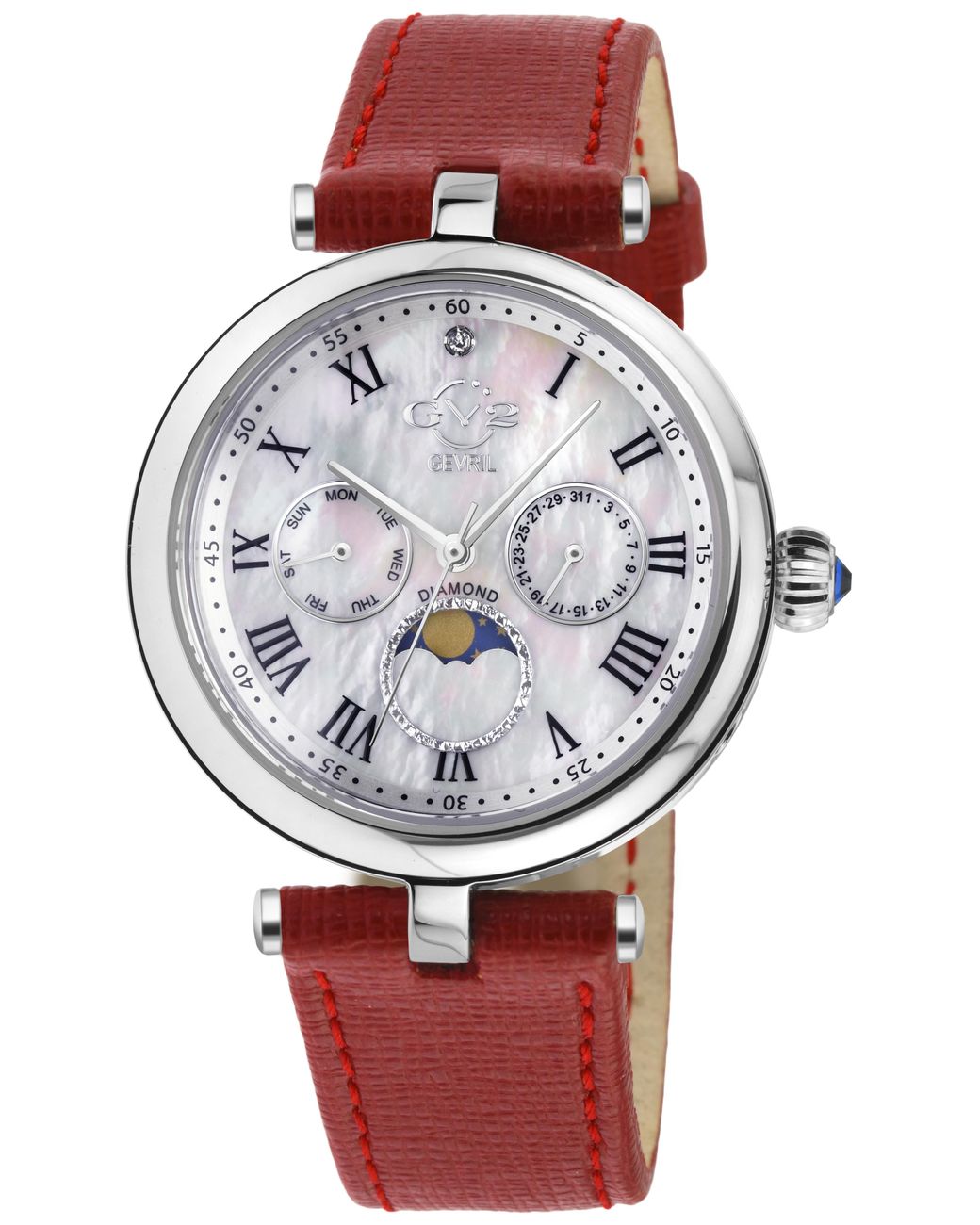 Gevril Red Gv2 Florence Swiss Quartz 12518.L Watch