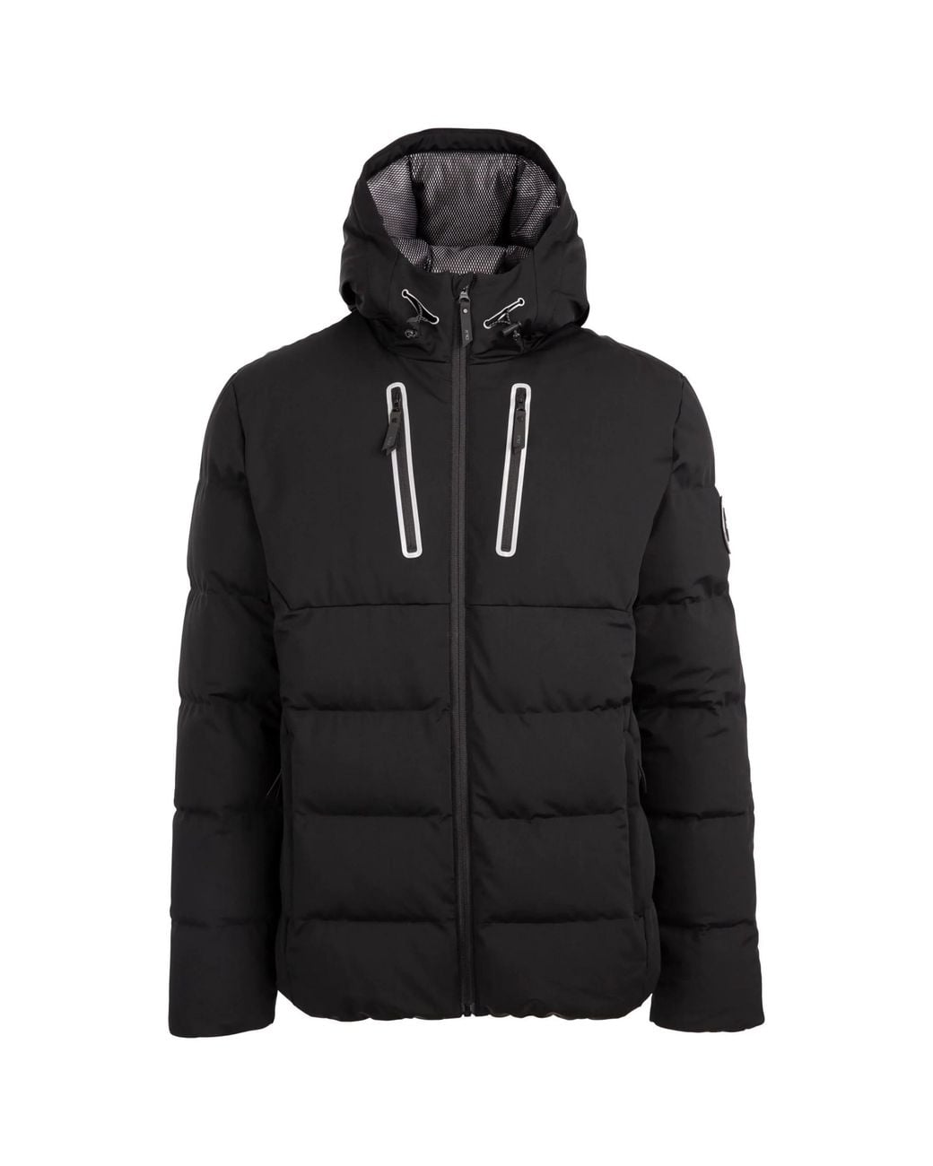 Trespass Black Thompson Dlx Down Jacket for men