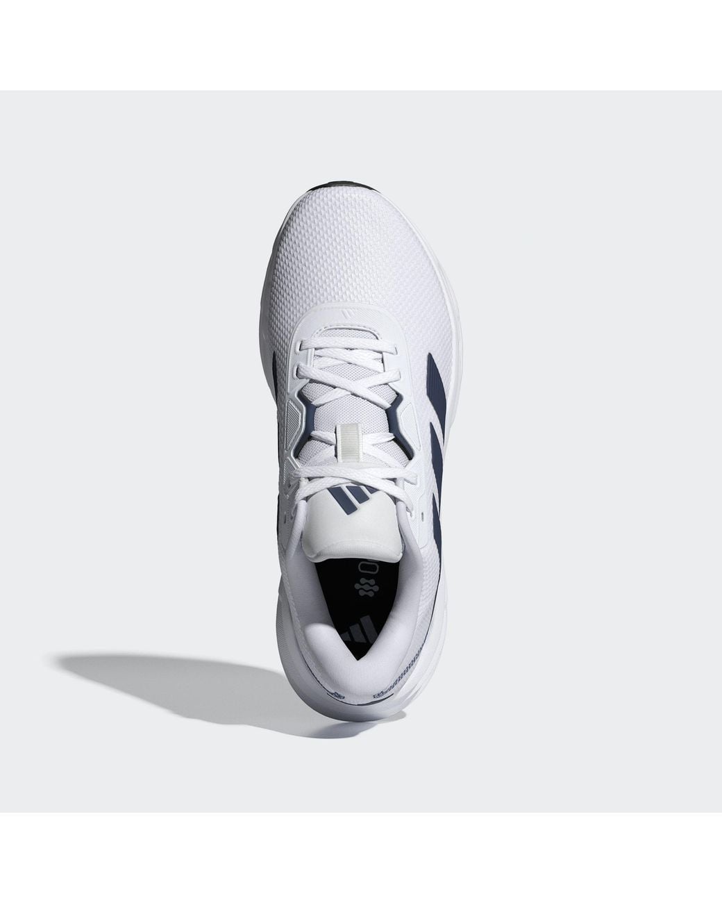 Adidas Originals White Galaxy 7 Running Shoes for men