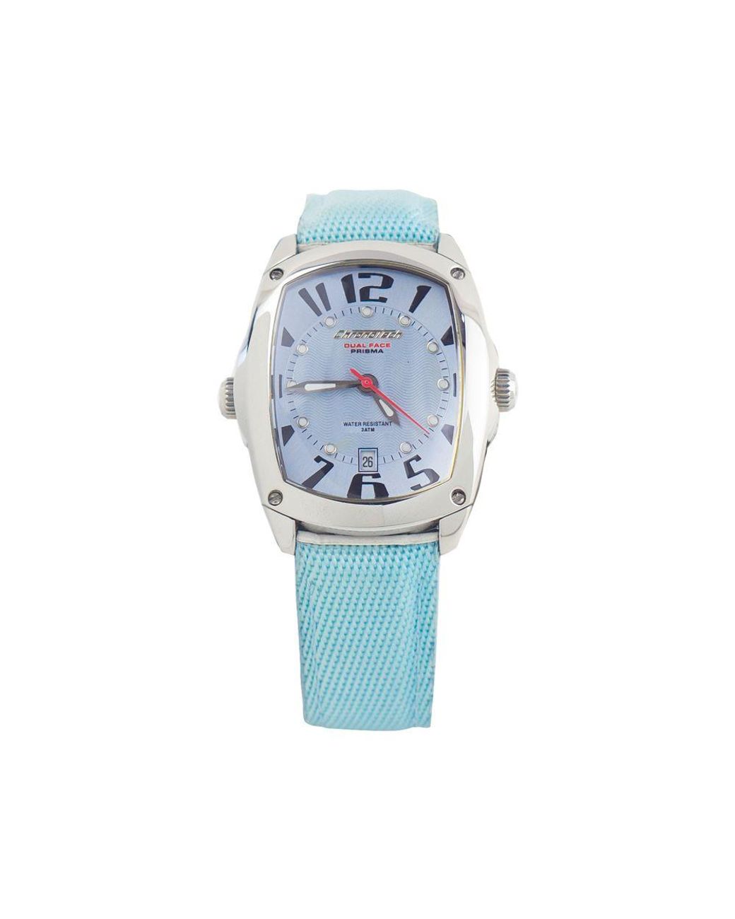 Chronotech Blue Leather Watch