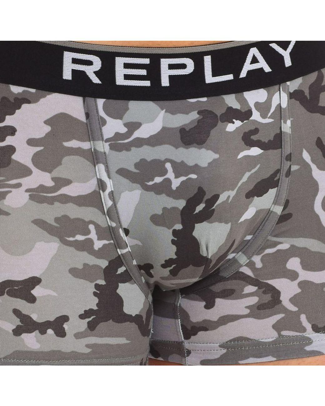 Replay Black Pack-2 Boxers I101196 for men