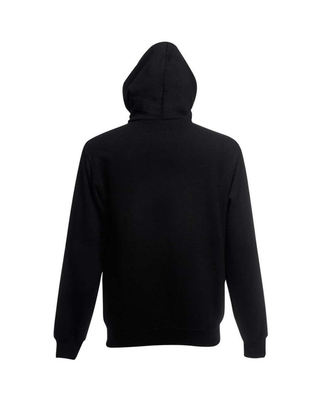 Fruit of the loom black cheap zip up hoodie