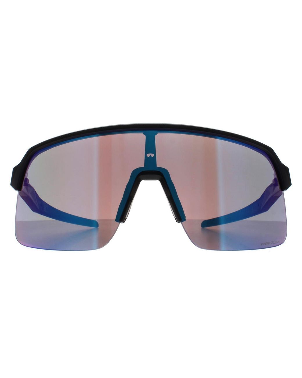 Oakley Blue Rectangle Matte Prizm Sapphire Sutro Lite for men