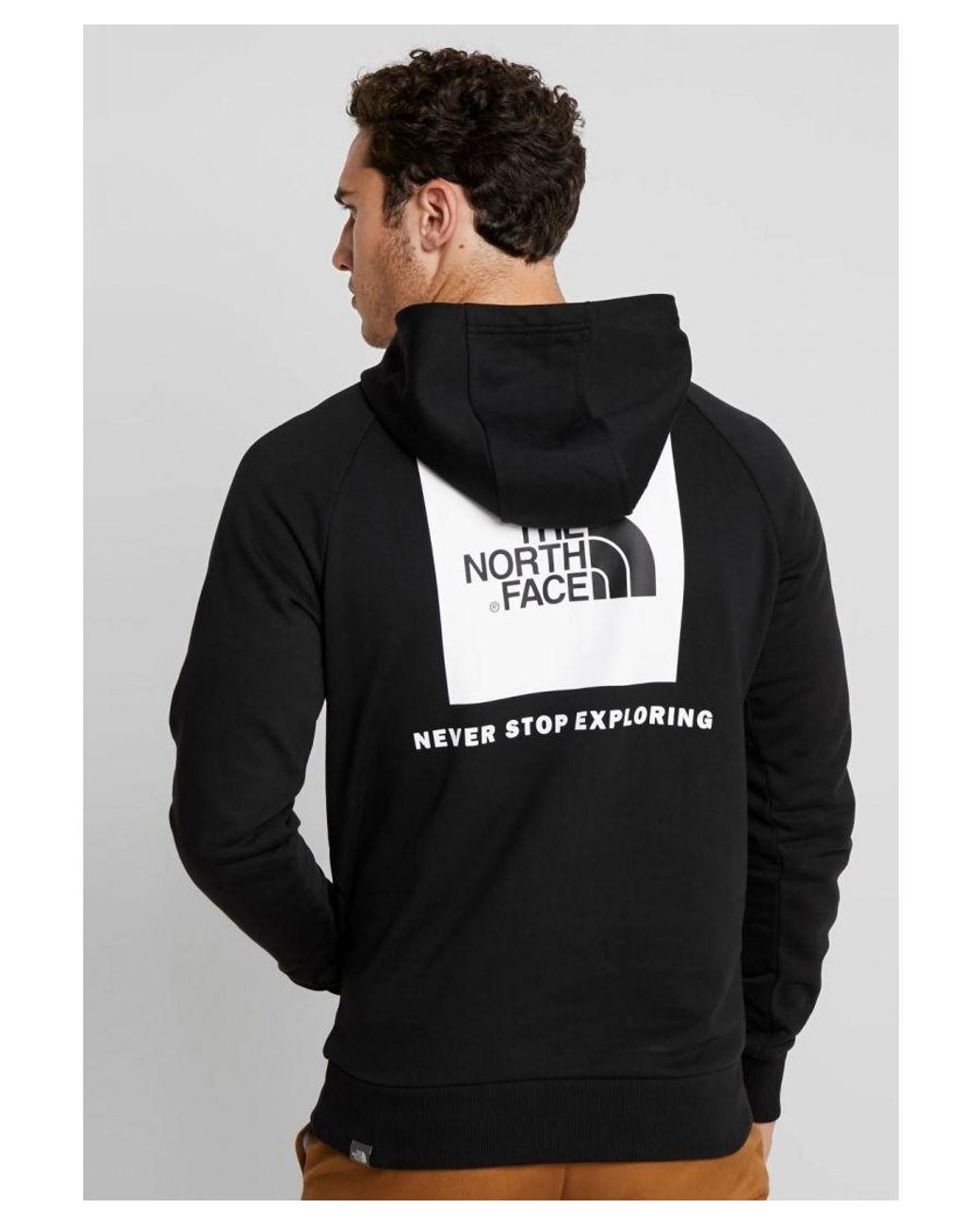 The North Face Black Reglan Box Hoodie for men