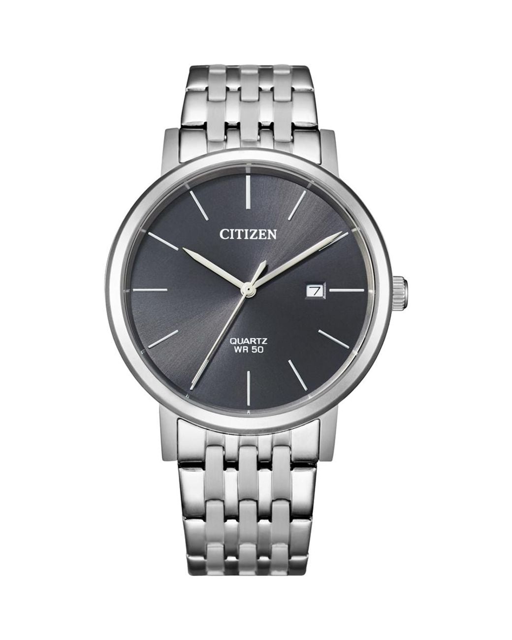 Citizen Gray Watch Bi5070-57H Stainless Steel for men
