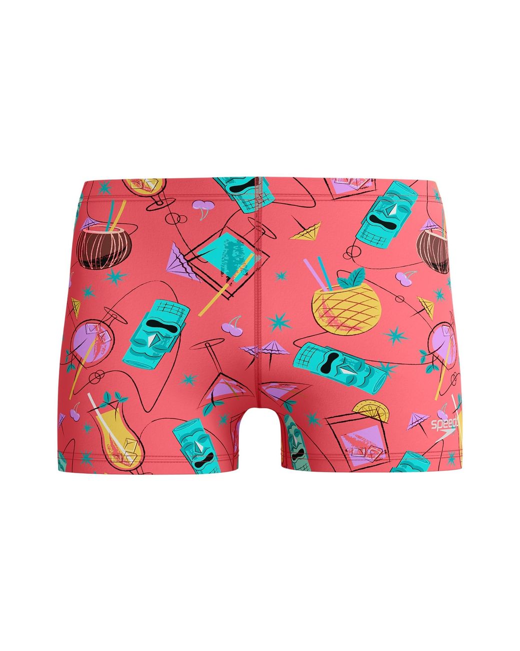 Speedo Beachstar Cocktail Swim Shorts (Coral/Multicoloured) for men
