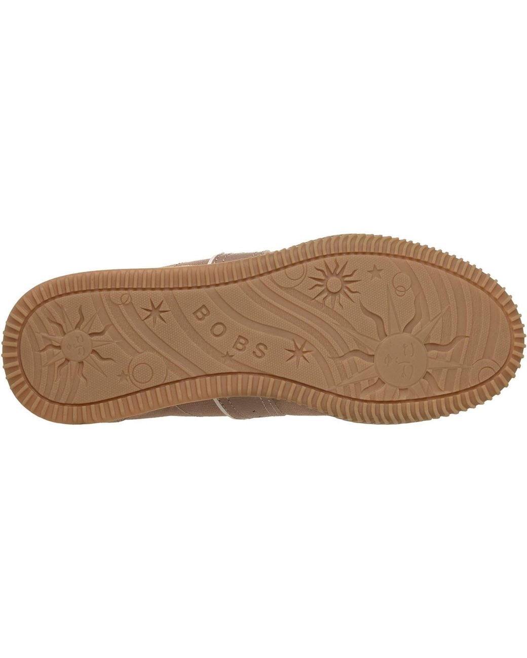 Skechers Brown Bobs Starlight Quick Split Leather Mocha Trainers