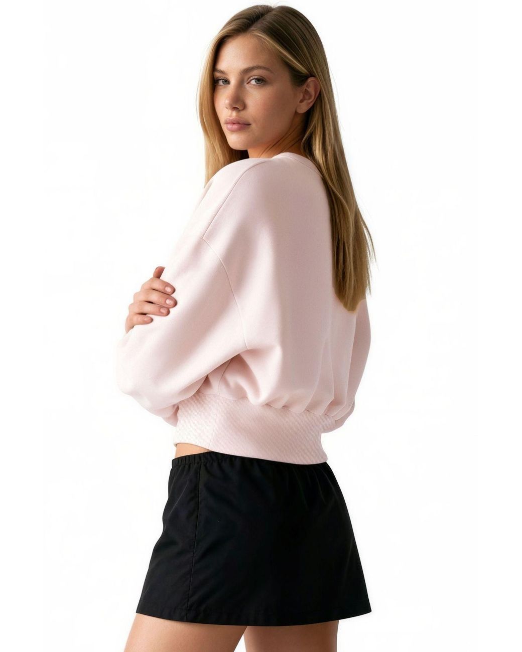 Busem Pink Cotton-Blend Sweatshirt