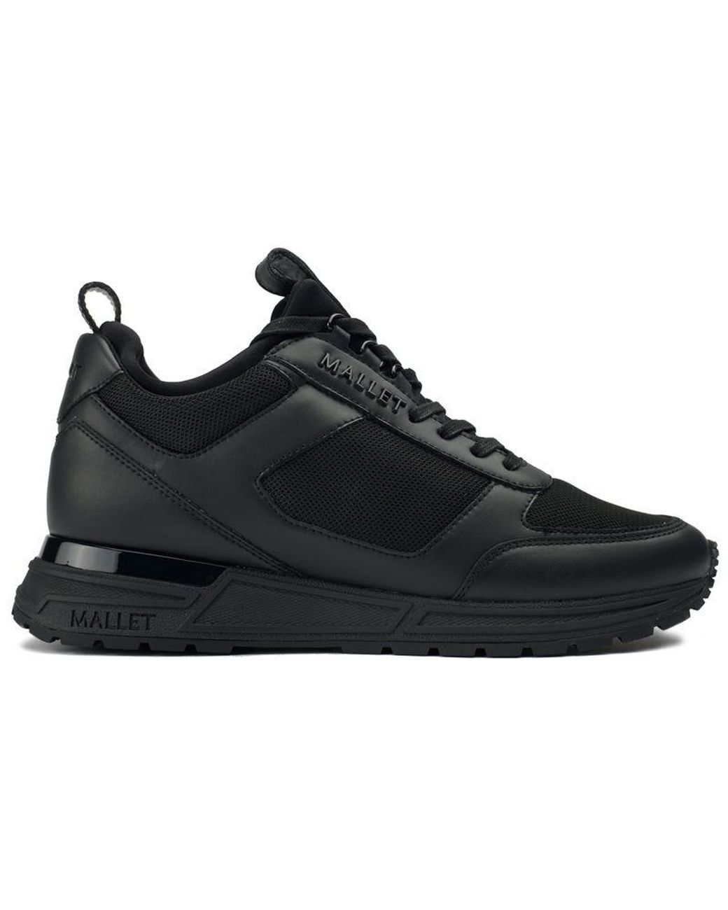 Mallet Black Diver Lite Trainers for men