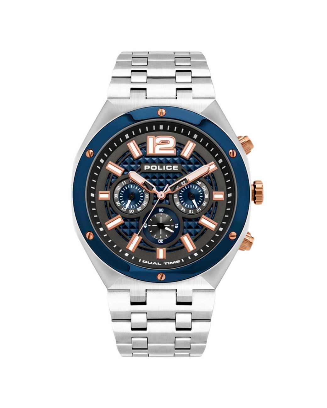 Police Metallic Watch Quartz Stainless Steel for men