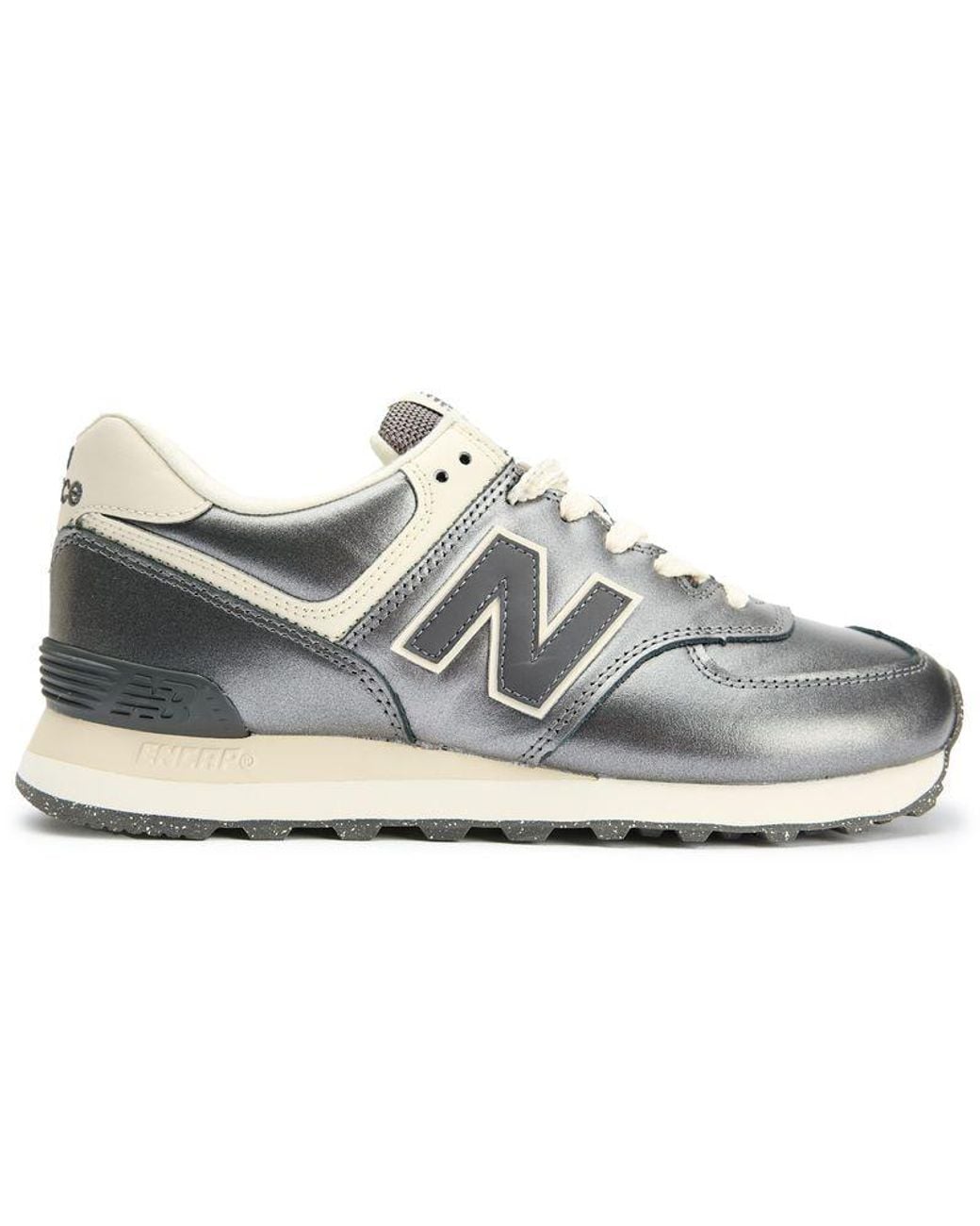 New Balance Gray 574 Trainers