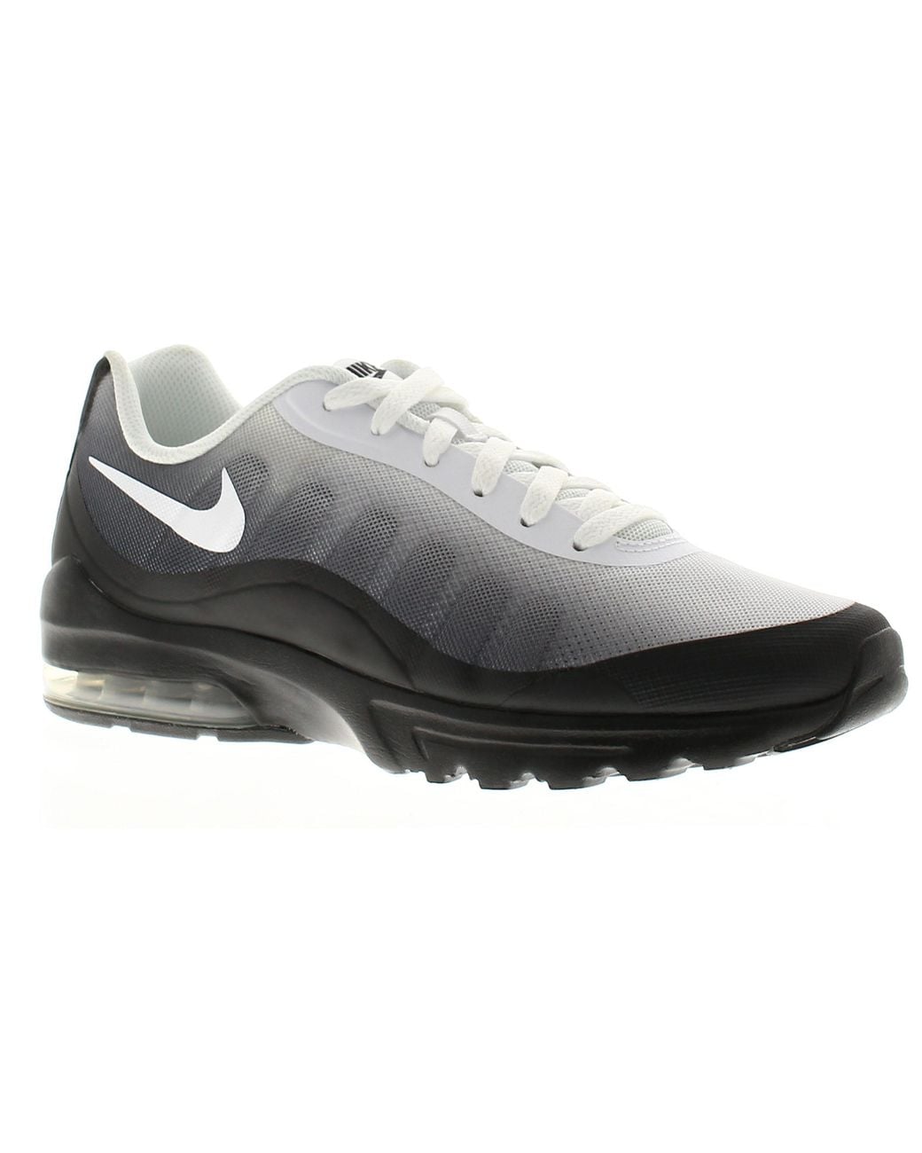 Nike Black Running Trainers Air Max Invigor Lace Up Cool for men