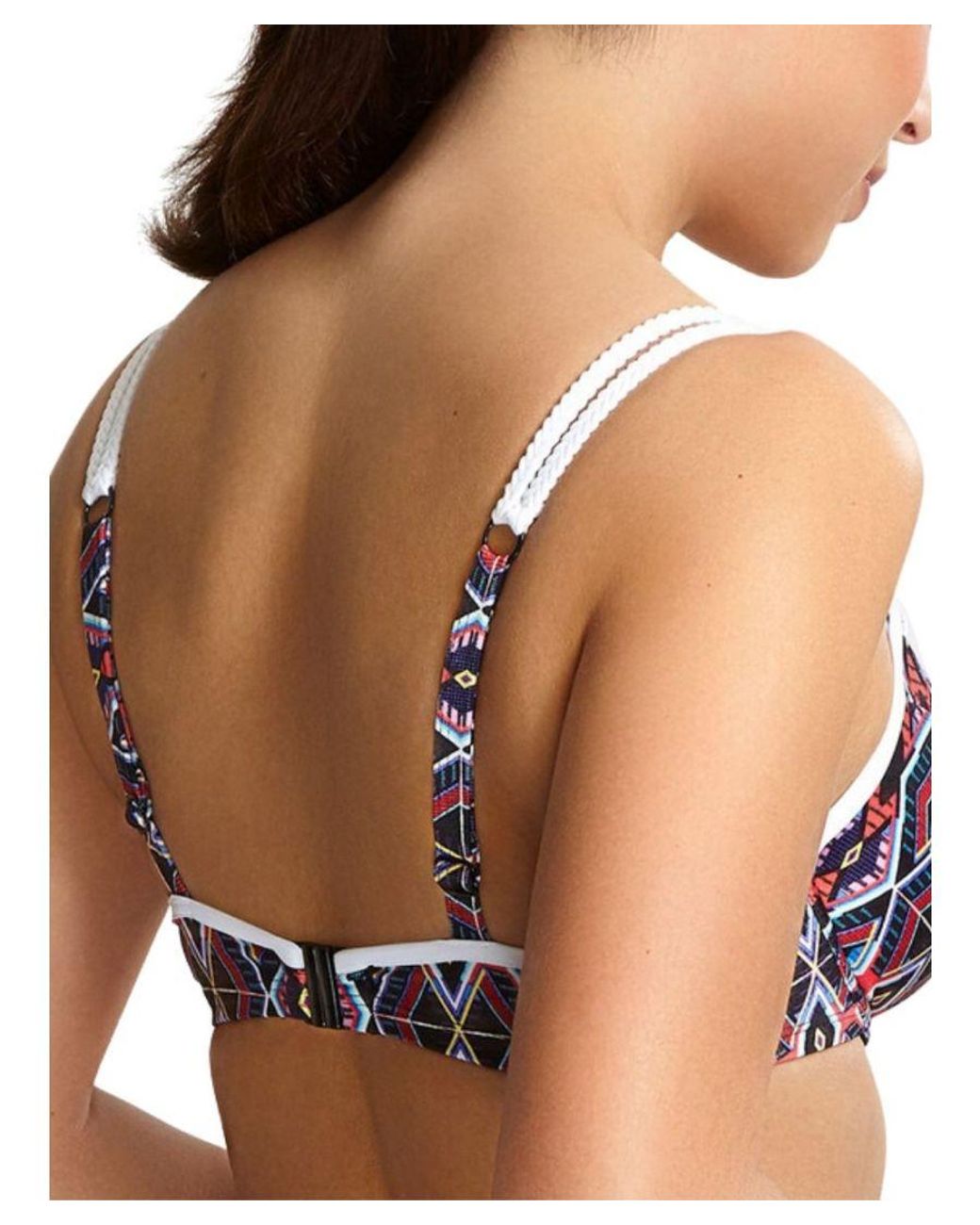 Panache Blue Elle Balconnette Bikini Top