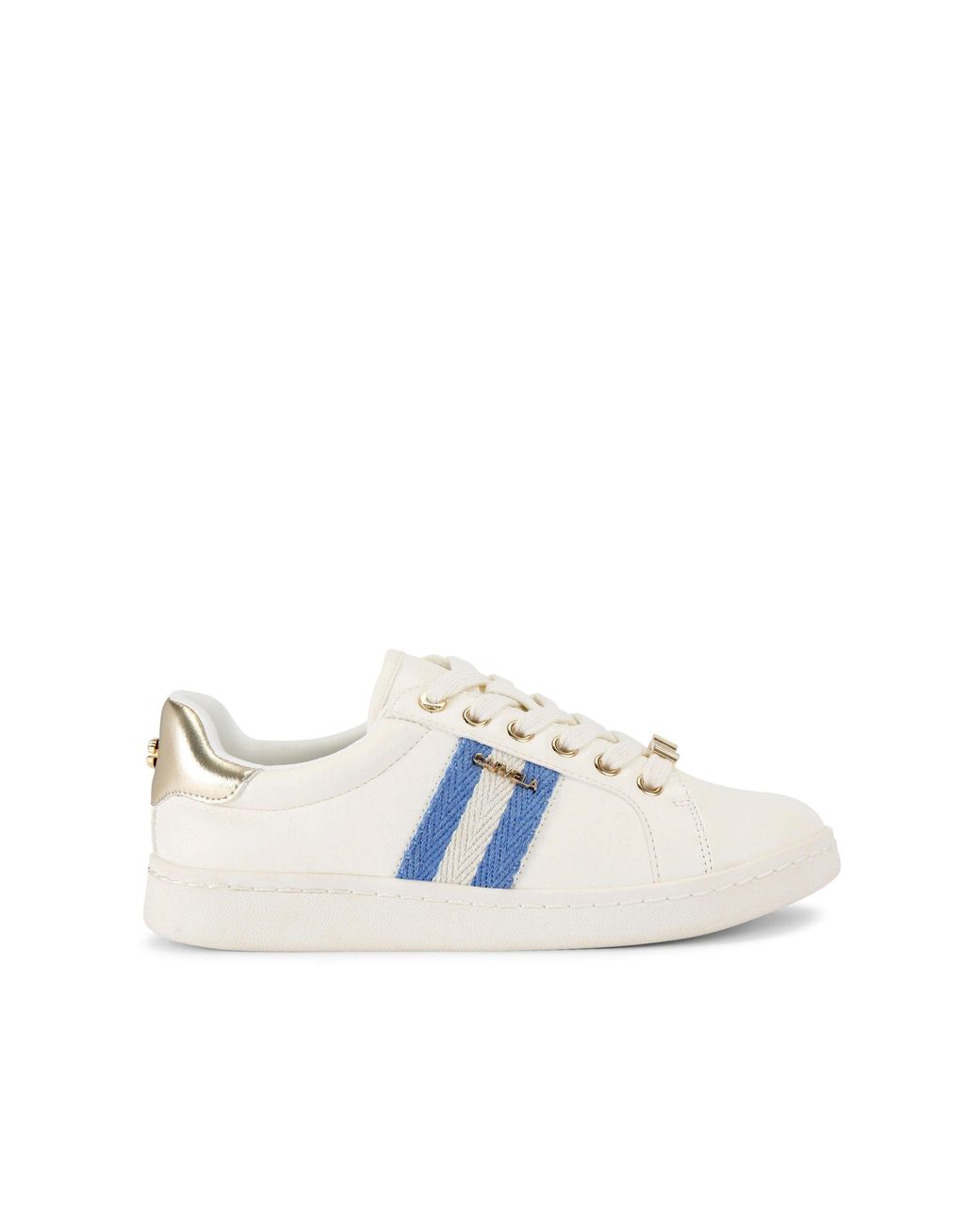 Carvela Kurt Geiger Blue Palermo Stripe Sneaker Sneakers