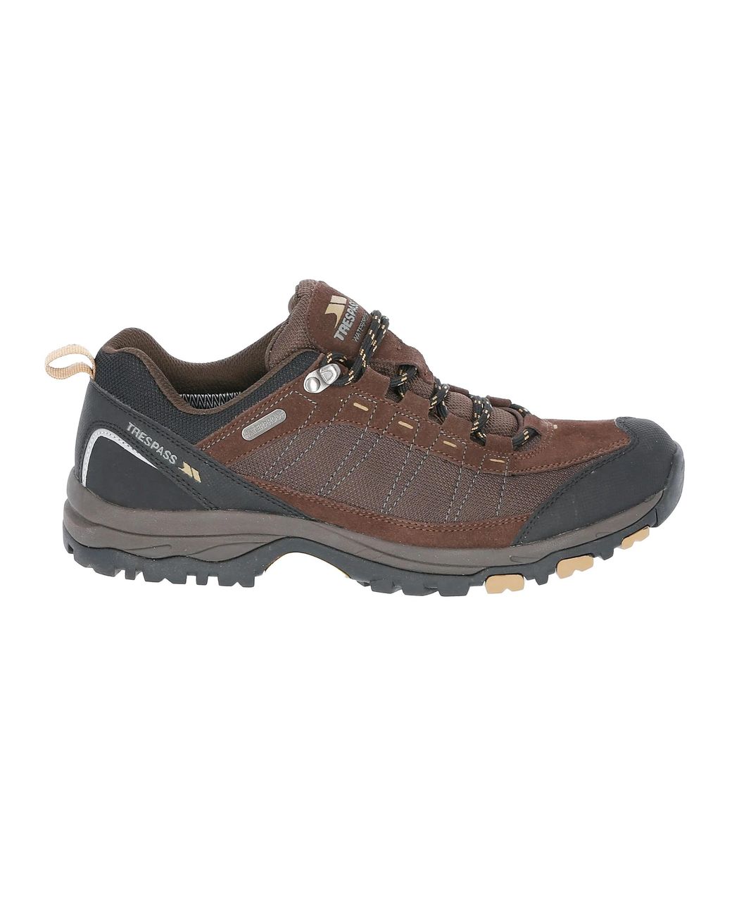 Trespass Brown Scarp Technical Trainers (Dark) for men