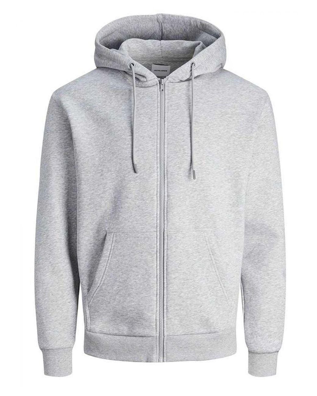 Kruze By Enzo Gray Zip Up Hoodie Tracksuit for men