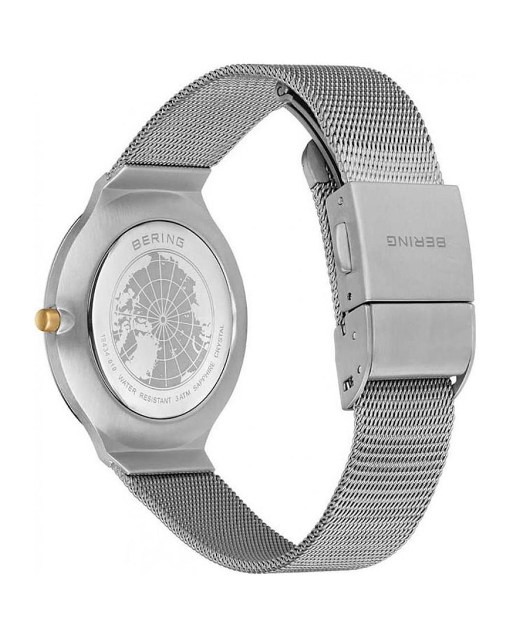 Bering Time Gray 18434-010 Ladies Ultra Slim Watch