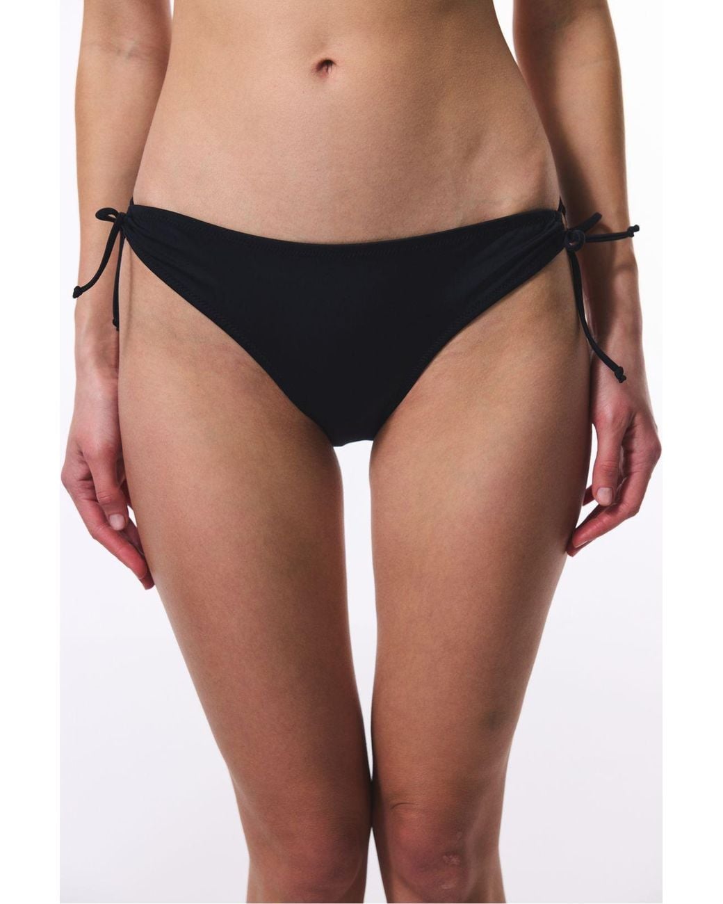 Penti Black Ring Mid Waist Bikini Bottom