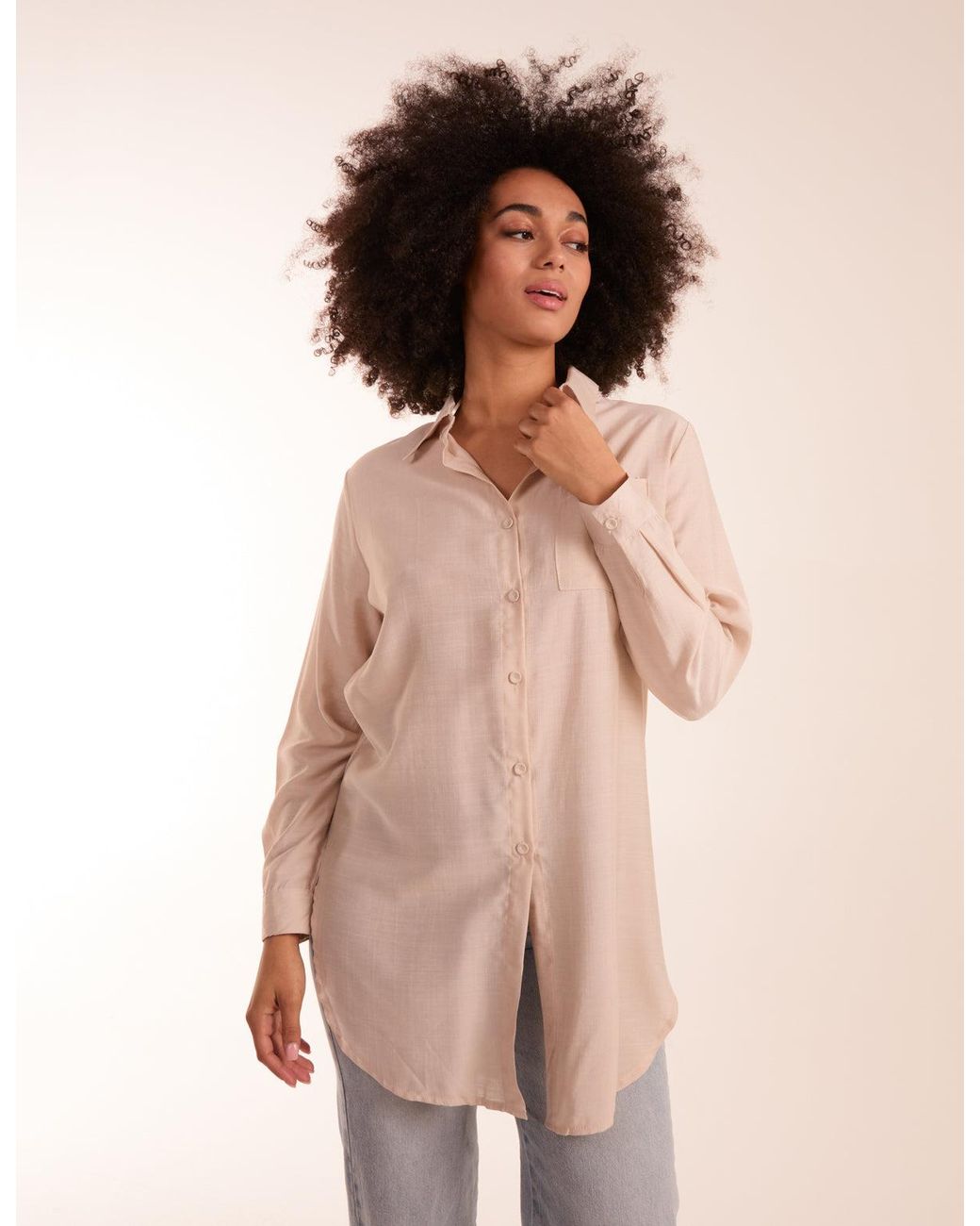 Blue Vanilla Pink Striped Shirt