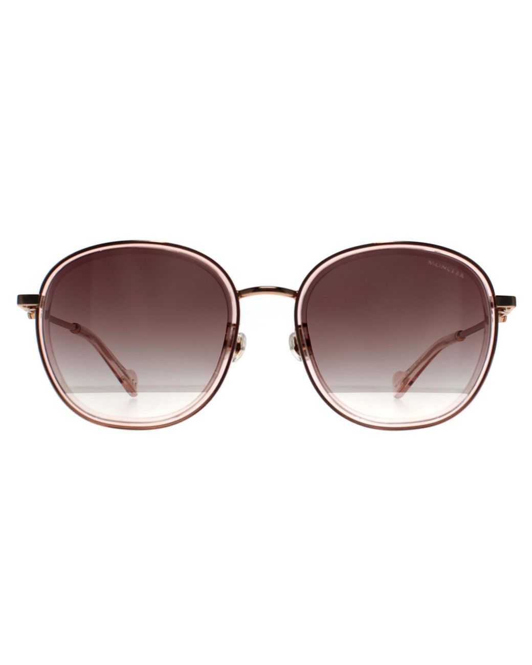 Moncler Brown Round Rose Gradient Ml0111-K Metal