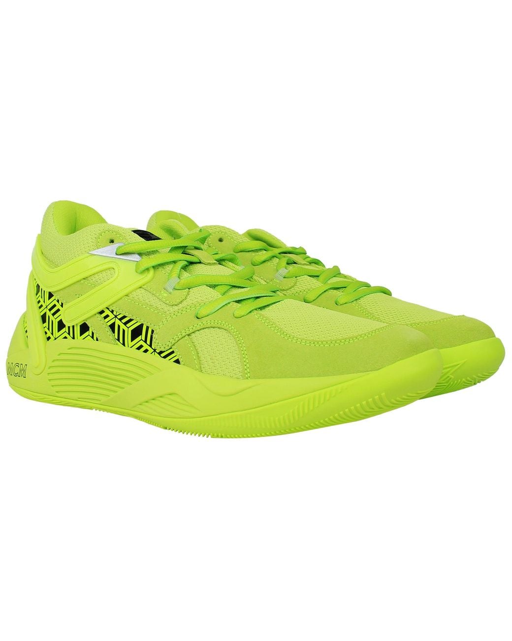PUMA Green X Mcm Trc Blaze Court Trainers for men