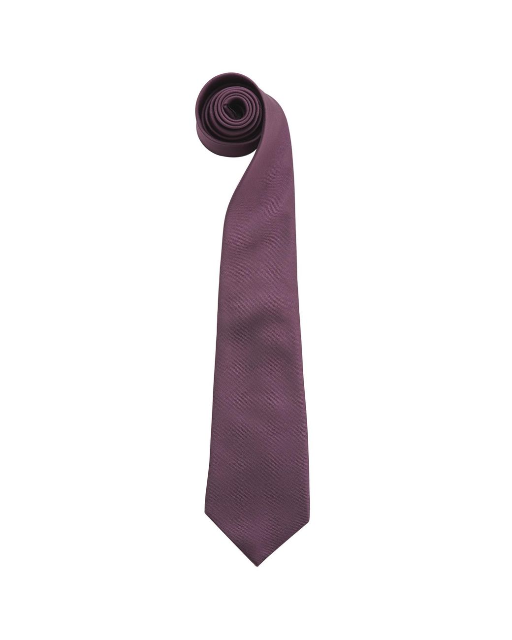 PREMIER Purple “Colours” Plain Fashion Business Tie (Pack Of 2) for men