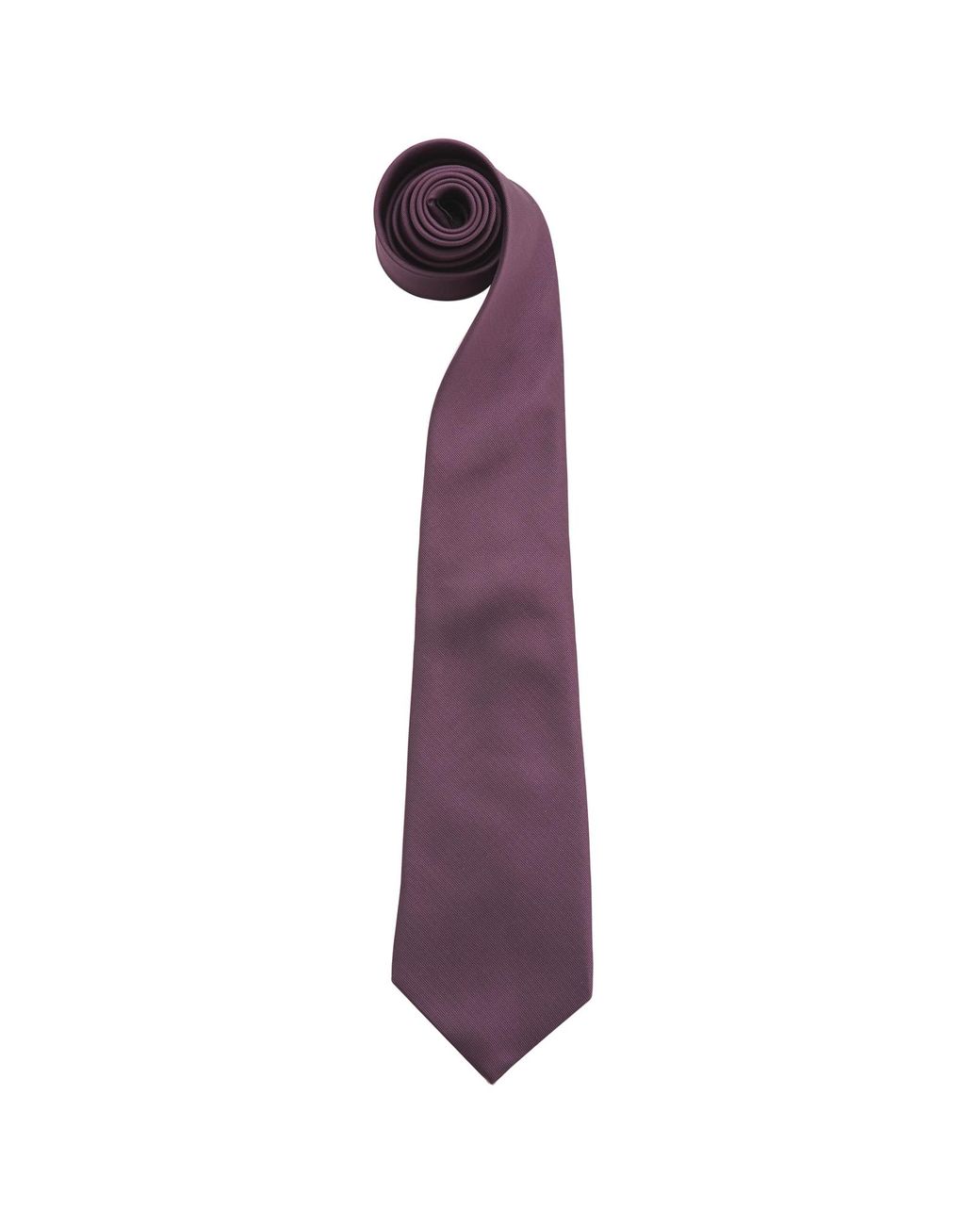 PREMIER Purple “Colours” Plain Fashion Business Tie (Pack Of 2) for men