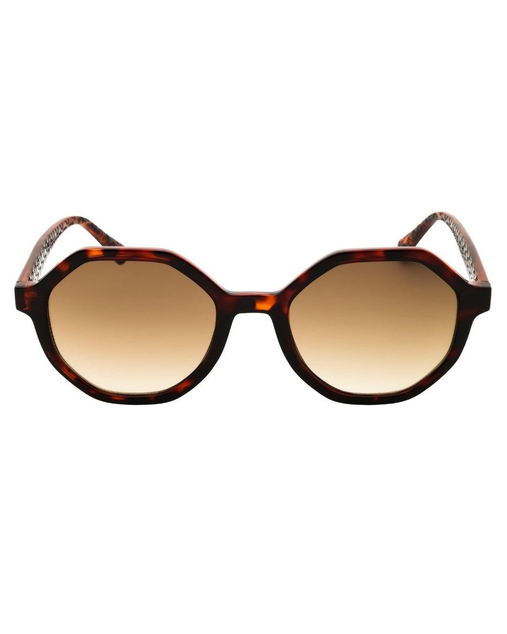 Love Moschino Brown Havana Gradient Sunglasses