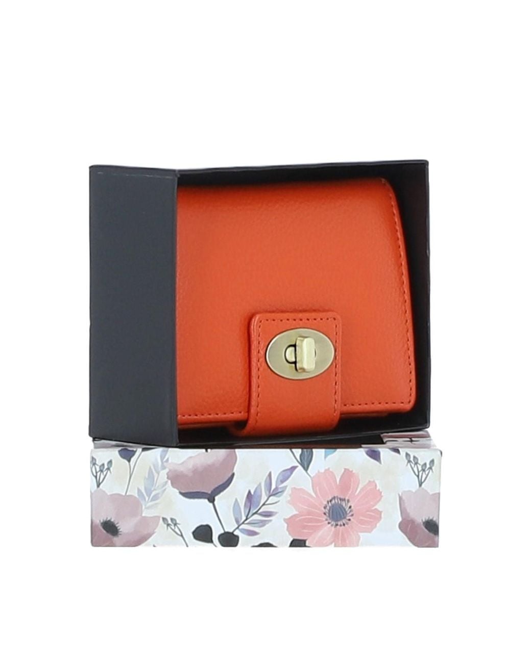 Ashwood Leather Orange Elegant Real Purse