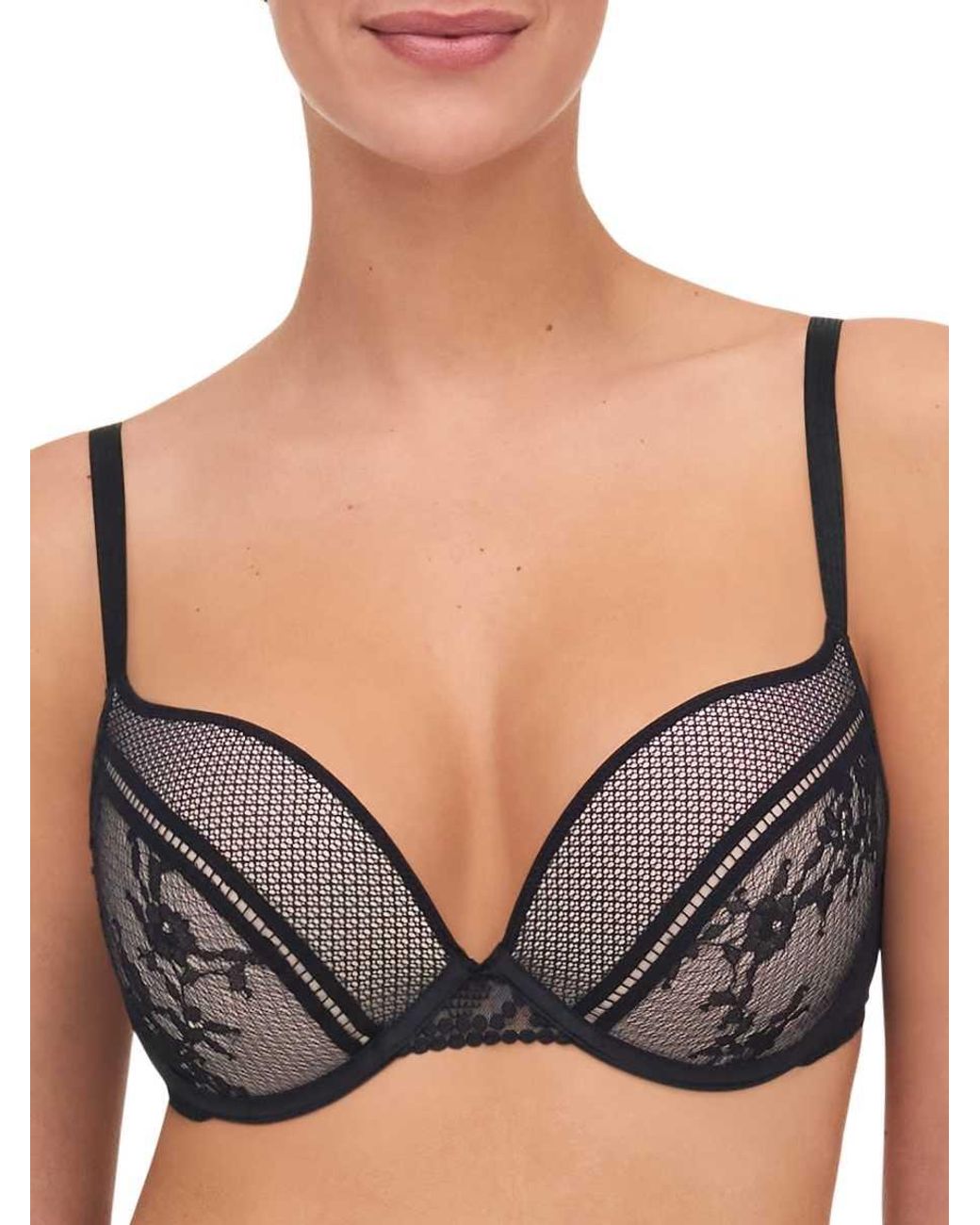 Passionata Black Olivia Extra Push-Up Bra