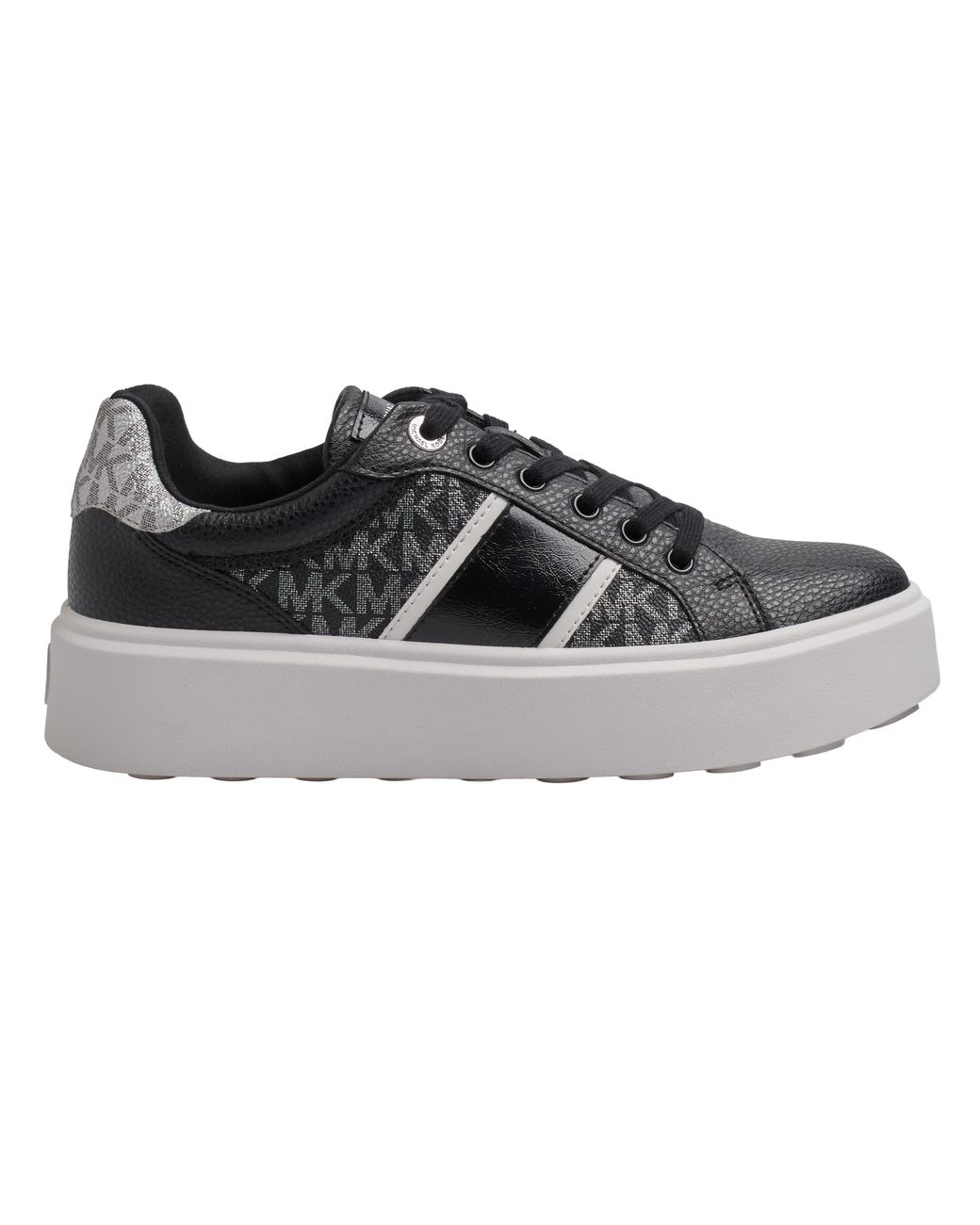 Michael Kors Black Romey Lace Up Sneakers 49F5Rmfs2B